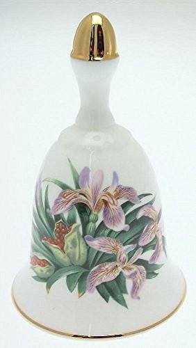 Danbury Mint Danbury Mint Sumner Collection Wildflower Bells - Iris Design - June - CLT343 - DimpzBazaar.com