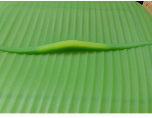 Charles Viancin Charles Viancin The Banana Leaf Lid Medium & Large Silicone Suction Lid & Food Cover (Set of 2) - DimpzBazaar.com