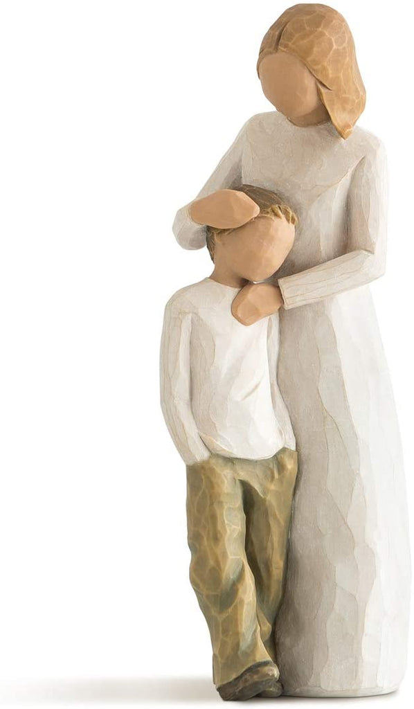 Willow Tree Willow Tree Mother and Son, Sculpted Hand-Painted Figure - DimpzBazaar.com