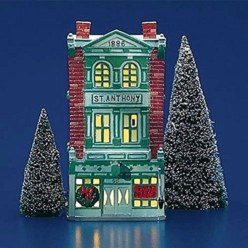 Department 56 Department 56 St Anthony Hotel and post office 50067 The original snow house collectible building (2) - DimpzBazaar.com