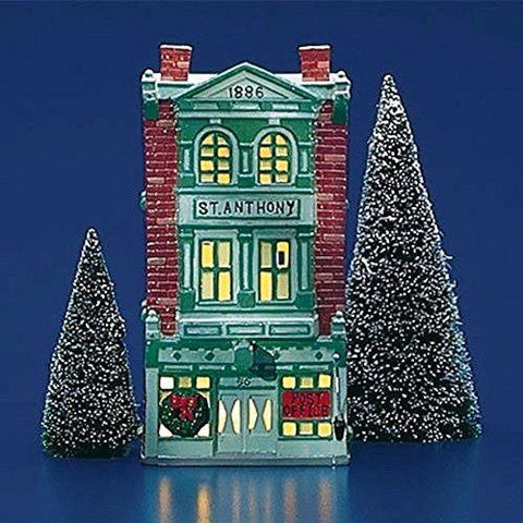 Department 56 Department 56 St Anthony Hotel and post office 50067 The original snow house collectible building (2) - DimpzBazaar.com