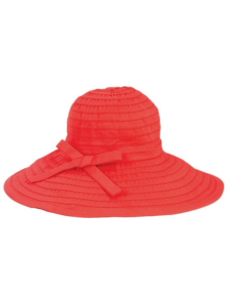 San Diego Hat Company San Diego Hat Company Women's Ribbon Large Brim Hat - DimpzBazaar.com