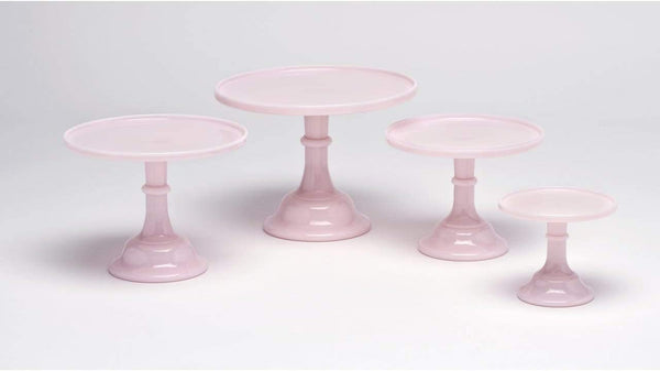 Mosser Glass Mosser Glass 6" Footed Cake Plate - Crown Tuscan - DimpzBazaar.com