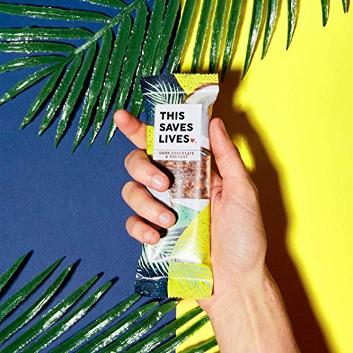 This Bar Saves Lives This Bar Saves Lives Chewy Granola Bars | Gluten Free Snacks Breakfast Bars, Kosher, Non GMO Snack Bar for Adults & Kids | 1.4 oz Bars - DimpzBazaar.com