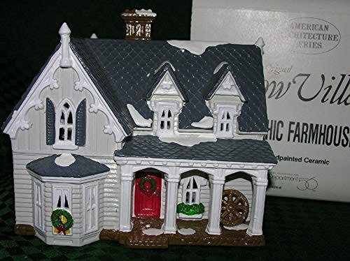 Department 56 Department 56 Snow Village Gothic Farmhouse 5404-6 - DimpzBazaar.com