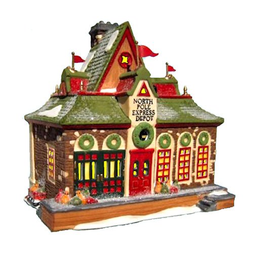 Department 56 Department 56 North Pole Express Depot - DimpzBazaar.com