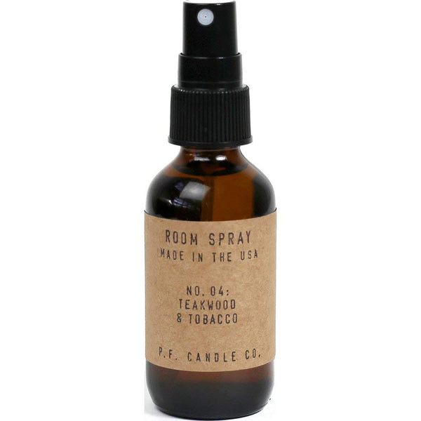 P.F. Candle Co. P.F. Candle Co. - No. 04: Teakwood & Tobacco Room Spray - DimpzBazaar.com