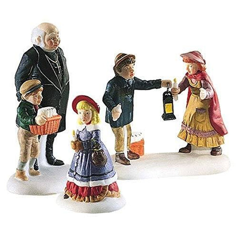 Department 56 Dept. 56 Heritage Village Collection "A Peaceful Glow On Christmas Eve" - DimpzBazaar.com