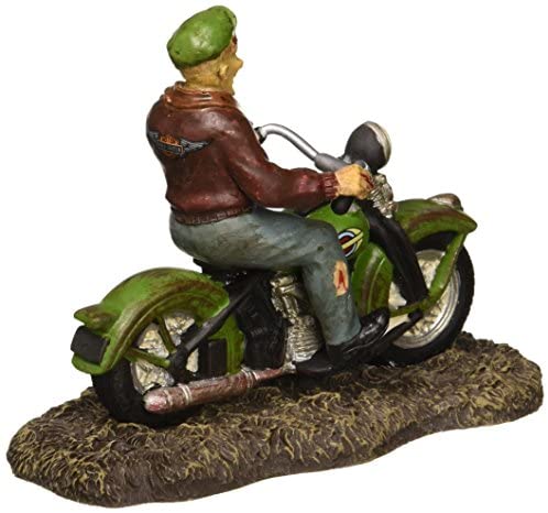 Department 56 Department 56 Snow Village Halloween Ghost Rider on the Road Accessory, 3.31 inch - DimpzBazaar.com