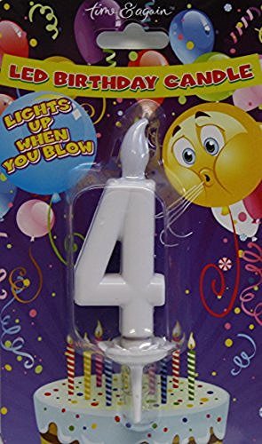 Ganz Ganz LED Birthday Candle - Blow On/OFF - DimpzBazaar.com