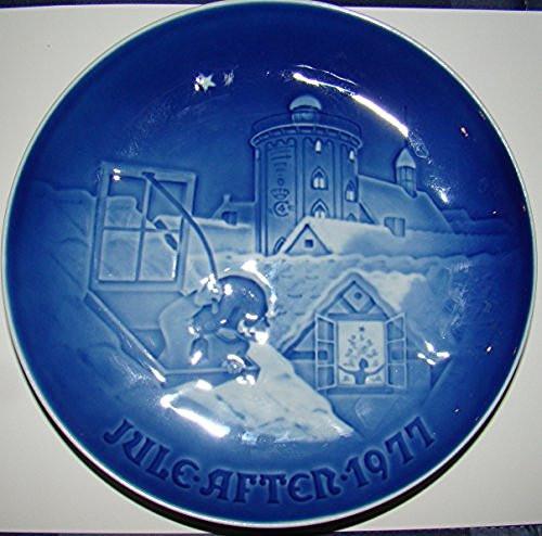 Bing & Grondahl Bing & Grondahl Annual Hand Decorated Christmas Plate 1977 - DimpzBazaar.com