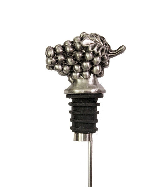 Spectrum Grapes Wine Aerator Pourer Premium Aerating Pourer Food Grade silicone stopper - DimpzBazaar.com