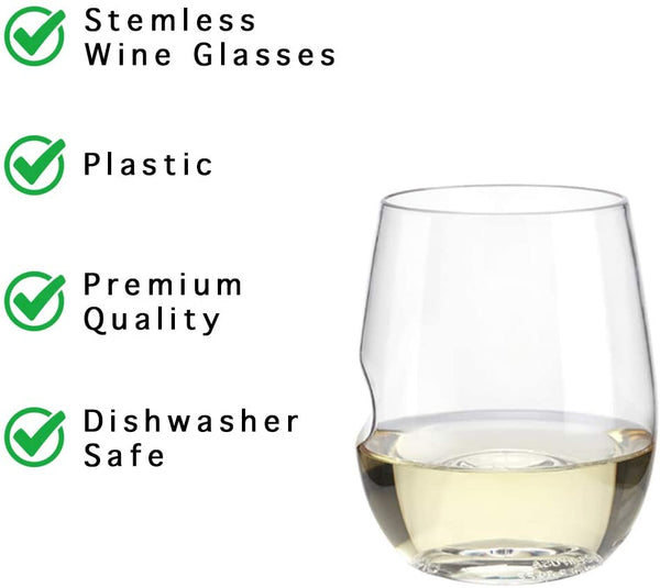 govino Govino 12 Ounce Dishwasher Safe Series Wine/Cocktail Glasses - DimpzBazaar.com
