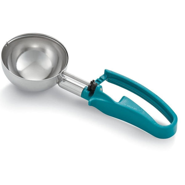 Vollrath Vollrath 47389 Teal Handled 6 Ounce Squeeze Disher - DimpzBazaar.com