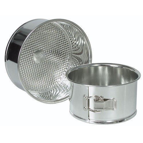Browne Foodservice Browne (746060) 7" Polished Tin Spring Form Cake Pan - DimpzBazaar.com