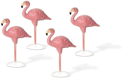Department 56 Department 56 Village Flamingos Accessory Figurines (Set of 4) - DimpzBazaar.com