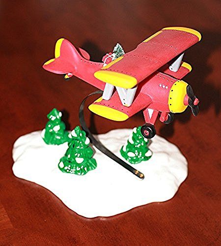 Department 56 SPIRIT OF THE SNOW VILLAGE AIRPLANE #5440-2 Department 56 SNOW VILLAGE (6 Inches Tall) - DimpzBazaar.com