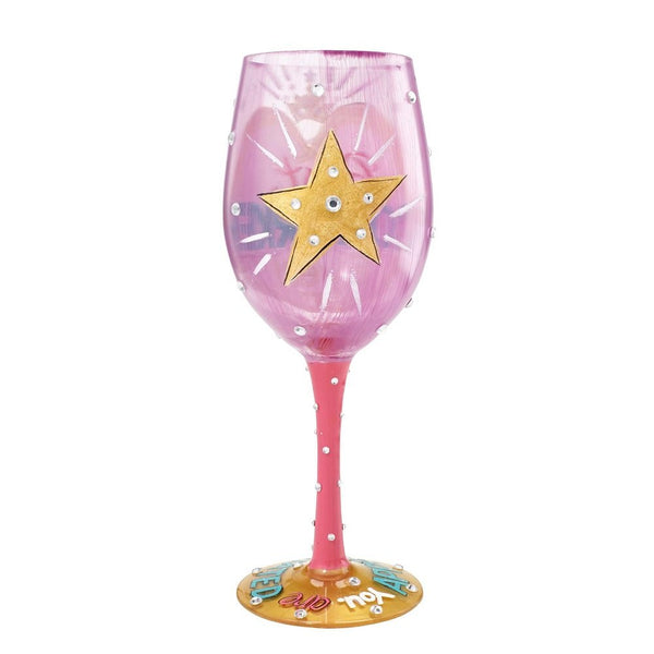 Lolita Glassware Lolita by Enesco Best Co-Worker Ever Wine Glass - DimpzBazaar.com