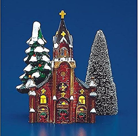 Department 56 Department 56 Snow Village Gothic Church # 50288 Year 1986 Extremely Rare - DimpzBazaar.com