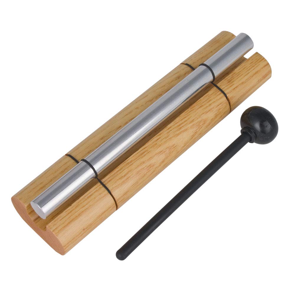 Woodstock Chimes Woodstock Solo Silver Zenergy Chime- Eastern Energies Collection - DimpzBazaar.com