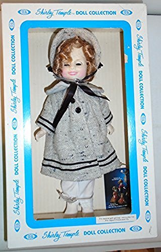 Ideal Shirley Temple 11 Inch Shirley Temple Doll with Dimples in Coat and Hat - DimpzBazaar.com