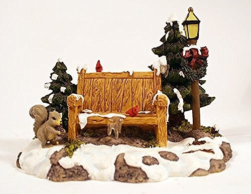 Department 56 Department 56 Village Mill Creek Park Bench 52654 - DimpzBazaar.com