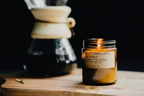 P.F. Candle Co. P.F. Candle Co. - No. 11: Amber & Moss Soy Candle - DimpzBazaar.com