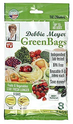 Debbie Meyer Debbie Meyer GreenBags Freshness-Preserving Food/Flower Storage Bags (Various Sizes, 20-Pack) - DimpzBazaar.com