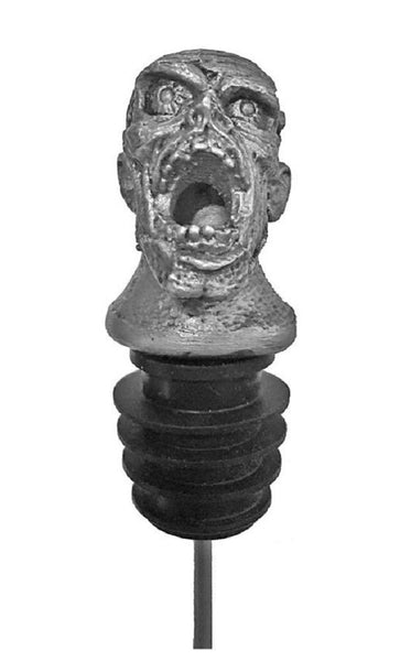 Spectrum Zombie Wine Aerator Pourer Premium Aerating Pourer FDA Approved Stainless Steel Food Grade silicone stopper - DimpzBazaar.com