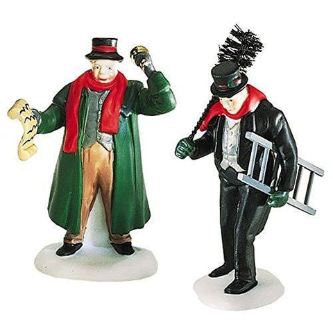 Department 56 Dept. 56 Dickens Village Town Crier & Chimney Sweep - DimpzBazaar.com