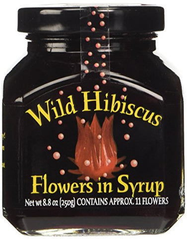 Wild Hibiscus Wild Hibiscus Flowers in Syrup 250g - DimpzBazaar.com