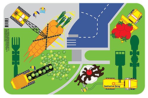 Constructive Eating Constructive Eating - Construction Combo with Utensil Set, Plate, and Placemat - DimpzBazaar.com