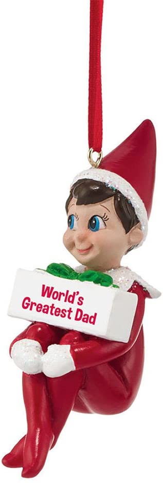 Department 56 Department 56 Elf on the Shelf Greatest Dad Ornament - DimpzBazaar.com