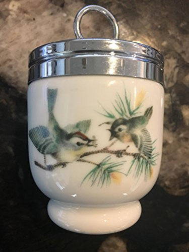 Royal Worcester Royal Worcester Egg Coddler Birds and Insect Pattern Single Egg - DimpzBazaar.com