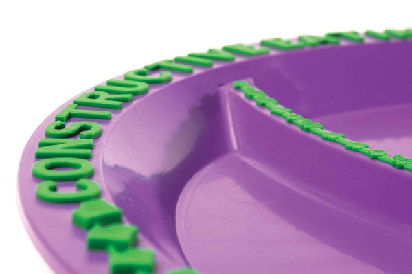 Constructive Eating Constructive Eating Garden Fairy Plate for Toddlers, Infants, Babies and Kids - Flatware Toys are Made with FDA Approved Materials for Safe and Fun Eating - DimpzBazaar.com