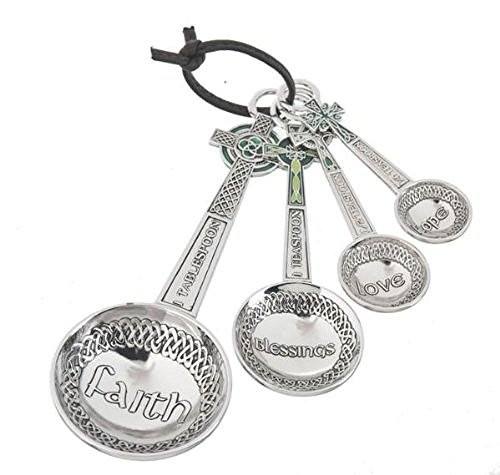 Ganz Ganz Celtic Cross Measuring Spoons - Kitchen Utensils St Patricks Day ER22336-GANZ by Ganz - DimpzBazaar.com