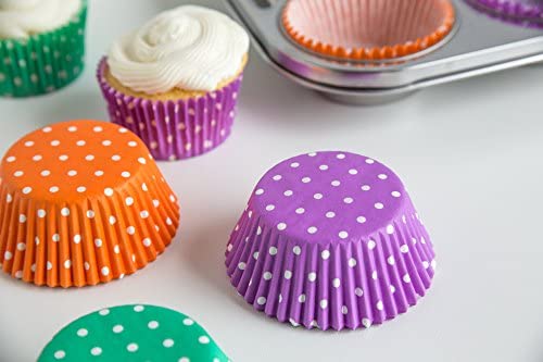 Fox Run Fox Run Brands 75 Count Polka Dot Bakecups - DimpzBazaar.com