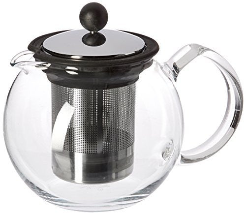 Bodum Bodum Assam Glass Teapot with Stainless-Steel Filter - DimpzBazaar.com