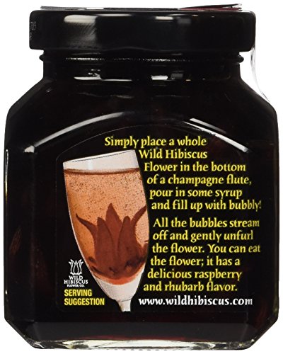 Wild Hibiscus Wild Hibiscus Flowers in Syrup 250g - DimpzBazaar.com