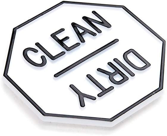 Fox Run Fox Run 5935 Clean or Dirty Dishwasher Magnet, Plastic - DimpzBazaar.com