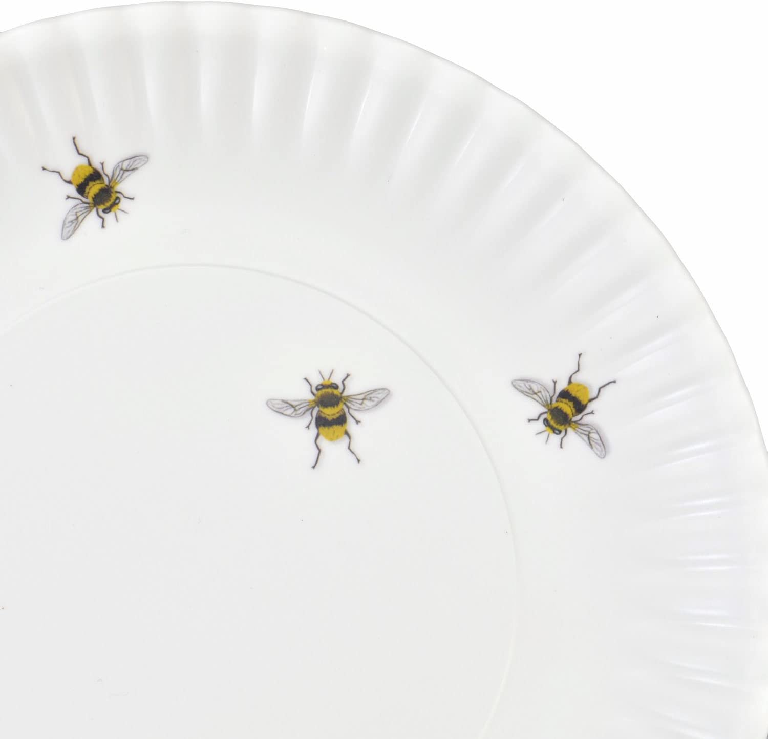 Bees Melamine Paper Plate - 9 Inch
