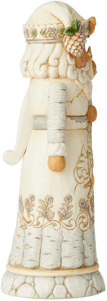 Enesco Enesco Jim Shore Heartwood Creek White Woodland Nutcracker Figurine, 10.63 Inch, Multicolor - DimpzBazaar.com