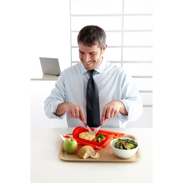 Lekue Lekue Steam Case for 1 to 2 People, Model # 3400600R10U004, Red - DimpzBazaar.com