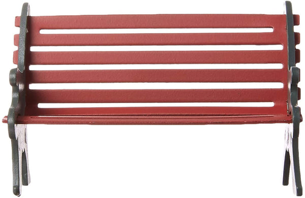 Department 56 Department 56 Village Red Wrought Iron Park Bench - DimpzBazaar.com