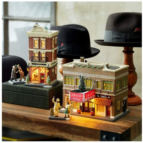 Department 56 Department 56 "Christmas in the City the Savoy Ballroom Lit House, 7.17-inch High - DimpzBazaar.com