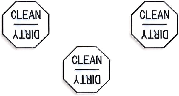 Fox Run Fox Run 5935 Clean or Dirty Dishwasher Magnet, Plastic - DimpzBazaar.com