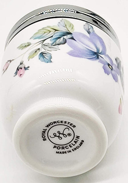 Royal Worcester Royal Worcester Double Egg King Size Coddler June Garland Pattern Lavender Pink Floral - DimpzBazaar.com