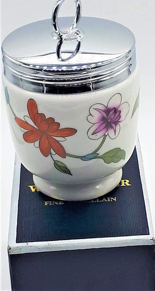 Royal Worcester Royal Worcester Double Egg King Size Coddler Astley Pattern - Lavender Floral-Rare and Beautiful - DimpzBazaar.com