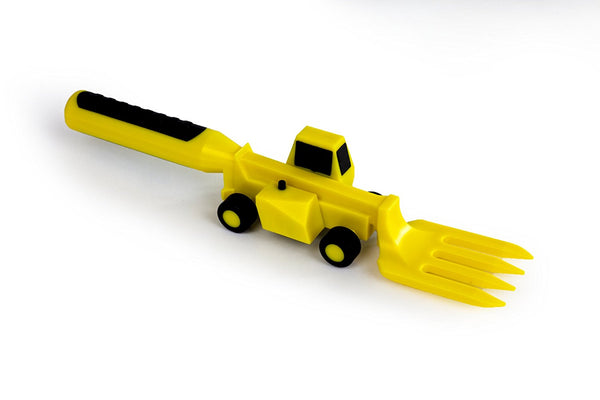 Constructive Eating Constructive Eating - Construction Utensil Set with Construction Plate - DimpzBazaar.com