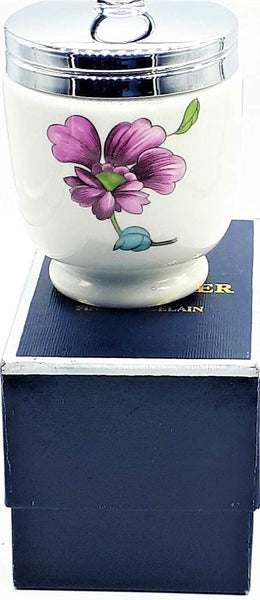 Royal Worcester Royal Worcester Double Egg King Size Coddler Astley Pattern - Lavender Floral-Rare and Beautiful - DimpzBazaar.com